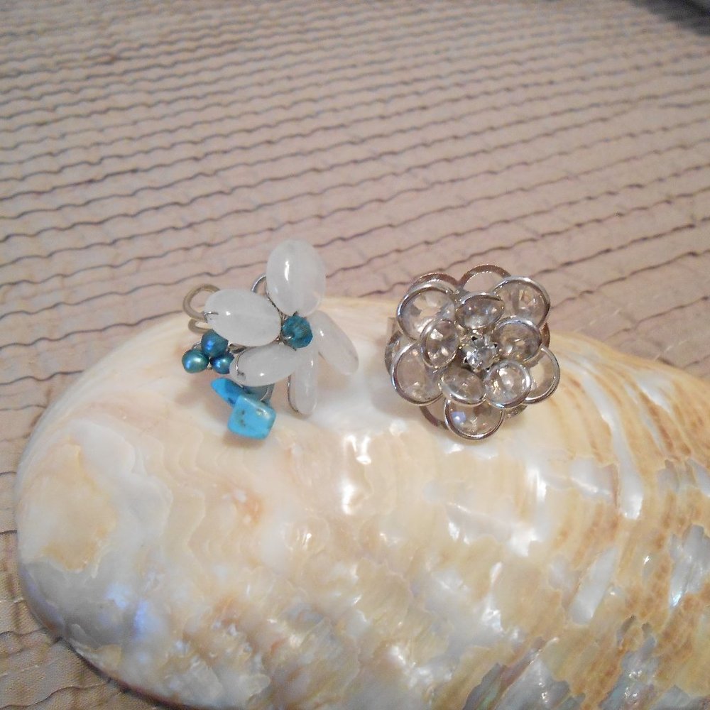 Pier 1 Flower Rings